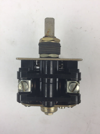 ALLEN BRADLEY F672729-1 ROTARY PILOT SWITCH SIZES 10 & 25 AMP