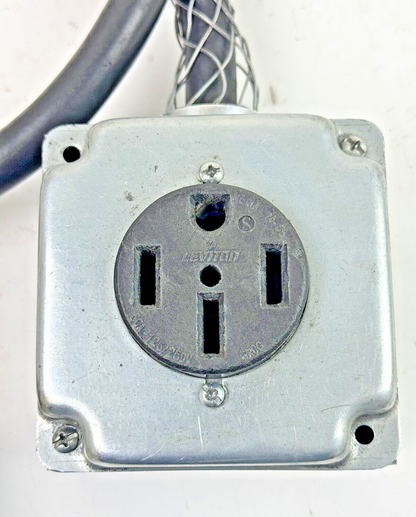LEVITON - NEMA 14-50, HUBBELL - HBL2721, SOUTHWIRE - E54864 - 4 FT EXTENSION