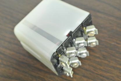 SQUARE D - 8501 FO-22 TYPE F RELAY - 8-SCREW - 24V, 60Hz  - NEW SURPLUS