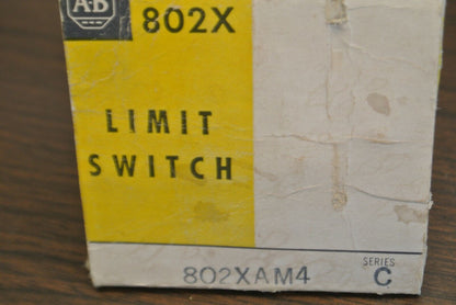 ALLEN-BRADLEY 802X-AM4 Ser. C / LIMIT SWITCH / 120-600VAC / NEW SURPLUS / NEMA 4