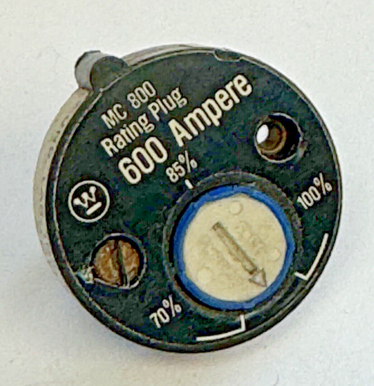 WESTINGHOUSE - MC 800 600A - RATING PLUG - A8MC600 - 600 AMPERE