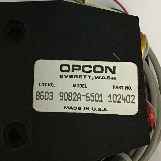 OPCON 9082A-6501 PHOTOELECTRIC DETECTOR