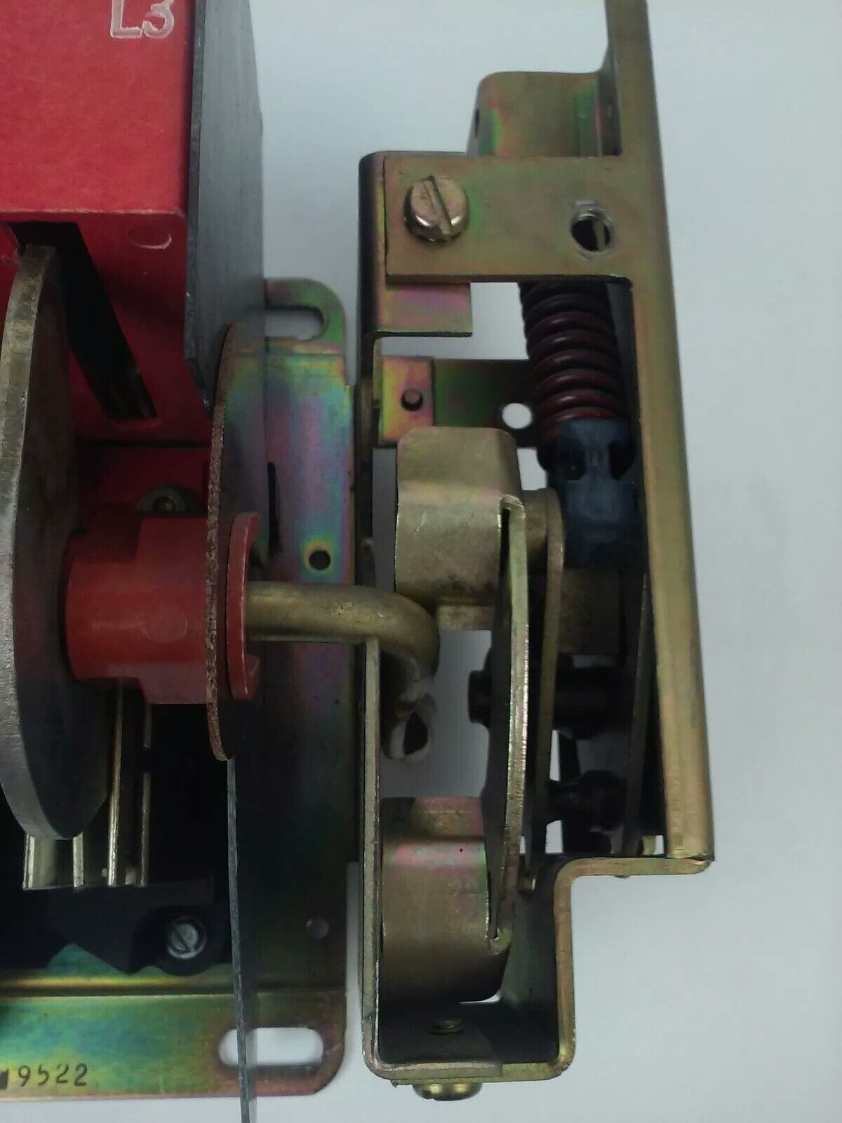 SQUARE D CLASS 9422 TYPE TF-2 FUSIBLE DISCONNECT SWITCH H-200-SV 9422-TF-2