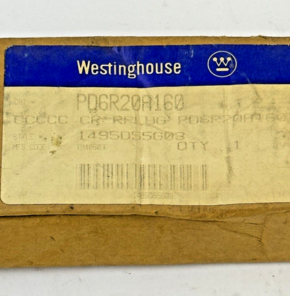 WESTINGHOUSE - PD6R20A160 -  DIGITRIP RMS RATING PLUG - 1600 AMP -FACTORY SEALED