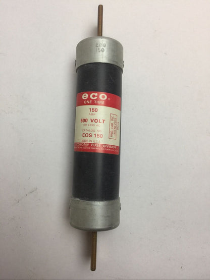 ECONOMY EOS150 ECO ONE TIME FUSE 150AMP 600VAC