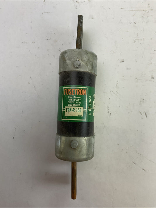 BUSSMANN FRN-R 150 FUSETRON DUAL-ELEMENT TIME DELAY RK5 FUSE 150AMP 250VAC