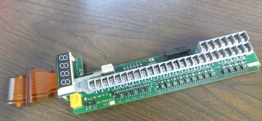 YASKAWA BC186A053 CPU BOARD / DIGITAL READ-OUT / TERMINAL STRIP / CIRCUIT BOARD