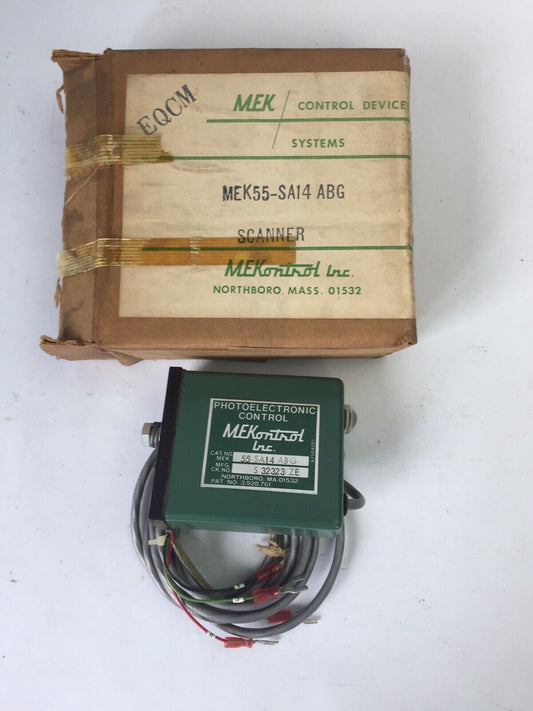 MEK CONTROL DEVICES SYSTEMS MEK55-SA14 ABG SCANNER