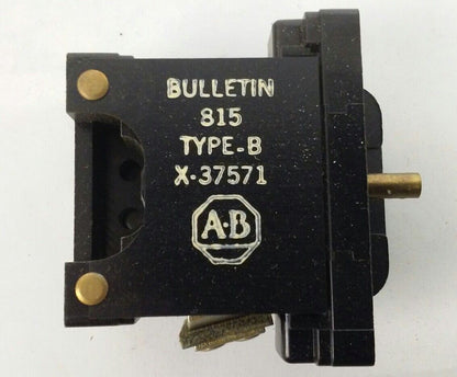 ALLEN BRADLEY BULLETIN 815 TYPE-B X-37571 (X37571)