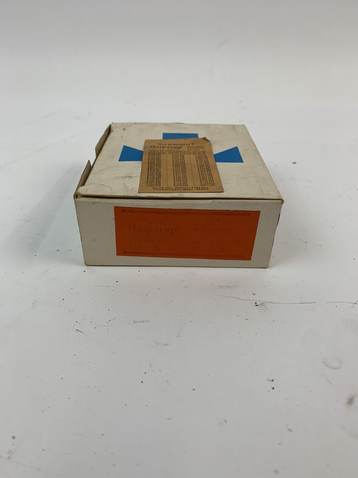 Gould Shawmut Amp-trap A60X25 Form 101 25A 600V Fuse "Lot of 10"