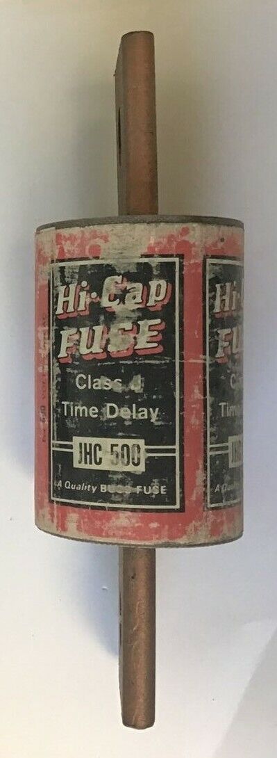 BUSS JHC 500 HI-CAP FUSE CLASS J 500A TIME DELAY 600VAC