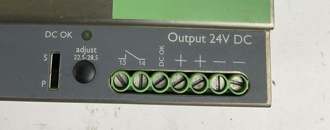 PHOENIX CONTACT QUINT-PS-3X400-500AC/24DC/20/F POWER SUPPLY 24VDC 20A