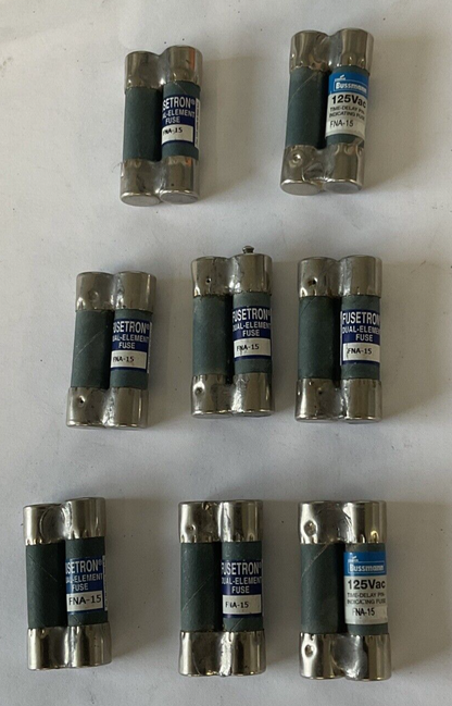 FUSETRON FNA-15 FUSE 125V ***LOTOF8***