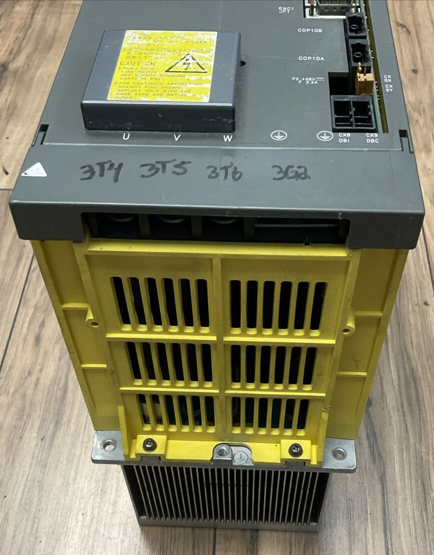 FANUC A06B-6096-H108 SERVO AMPLIFIER MODULE SER C OUTPUT 230VAC INPUT 283-325VDC