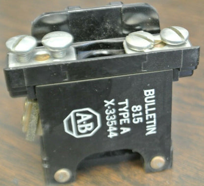 ALLEN-BRADLEY X-33544 R.H. OVERLOAD RELAY for 609 MANUAL STARTER / NEW SURPLUS