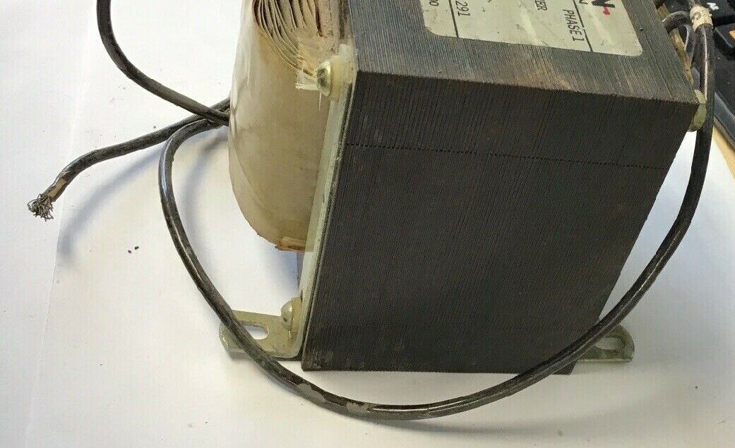 POWERTRAN F010DA500 500VA SINGLE PHASE AUTO TRANSFORMER 480V 60HZ