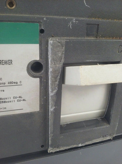 GENERAL ELECTRIC TJD432400 CIRCUIT BREAKER TRIP UNIT 400A 240VAC/250VDC 3P 22KA