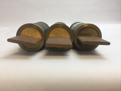 CEFCO 500 RENEWABLE FUSE 500AMP 250VAC (LOT OF 3)