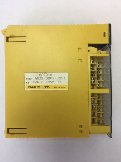 FANUC A03B-0807-C051 ANALOG INPUT MODULE