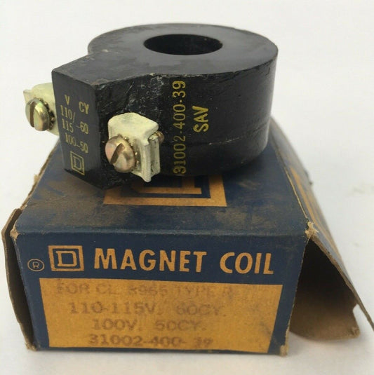 SQUARE D 31002-400-39 MAGNET COIL 110-115V 60CY 100V 50CY