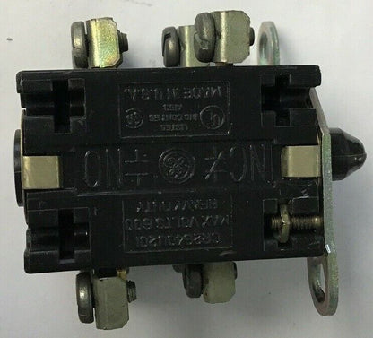 GENERAL ELECTRIC CR2940UB203P SELECTOR SWITCH BLK 3 POS. 600V