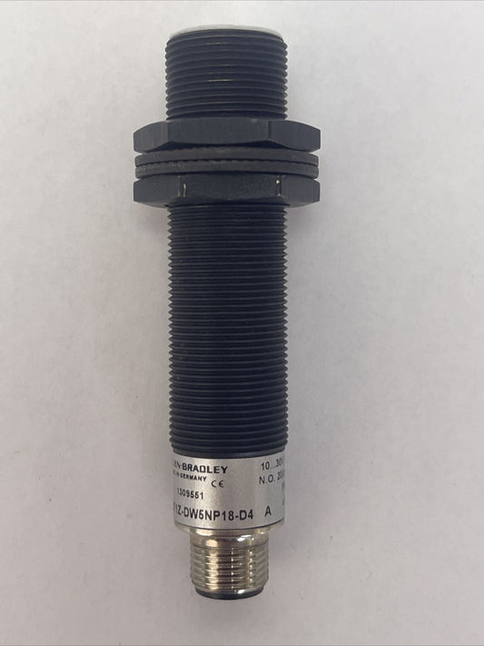 ALLEN BRADLEY 871Z-DW5NP18-D4 INDUCTIVE PROXIMITY SENSOR 10...30VDC 200mA