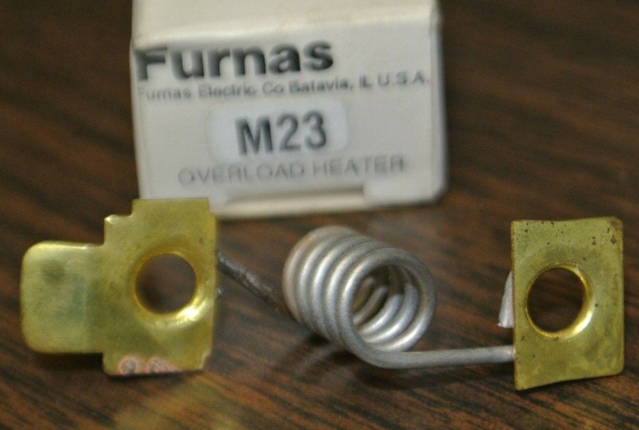 LOT of 2 / FURNAS M23 THERMAL OVERLOAD HEATER ELEMENTS / NEW SURPLUS / SIEMENS