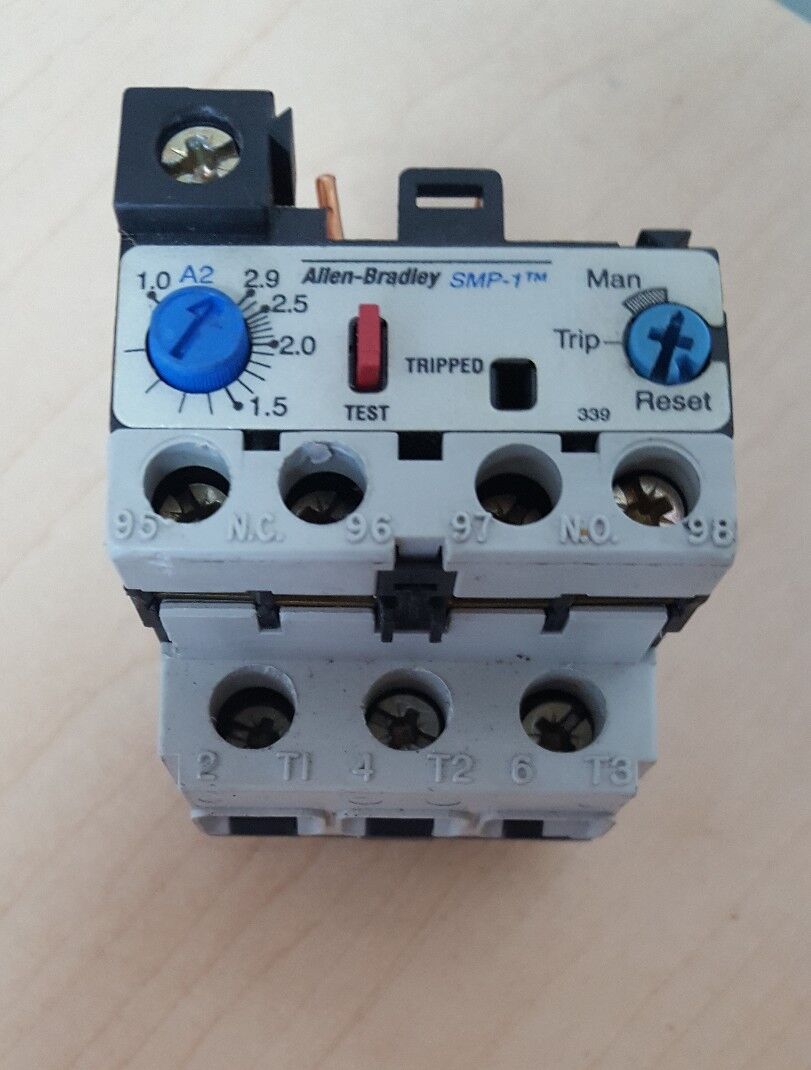 Allen Bradley 193-A1D1 Ser. A 1 - 2.9 Amp Overload Relay