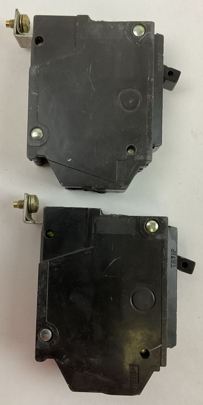 GE THQB1135 35AMP 120/240VAC 1POLE CIRCUIT BREAKER (LOT OF 2)