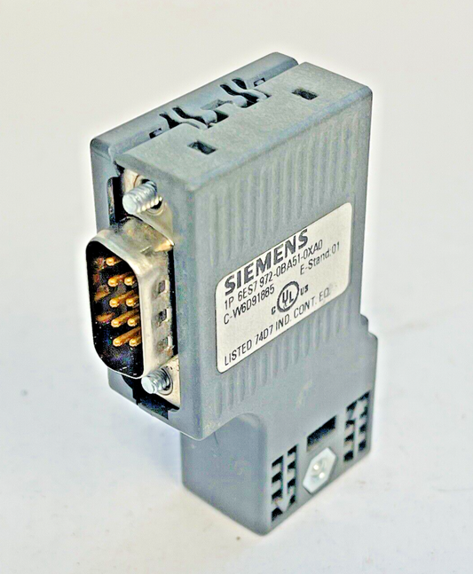 SIEMENS - 6ES7 972-0BA51-0XA0 - PROFIBUS BUS CONNECTORS - SIMATIC