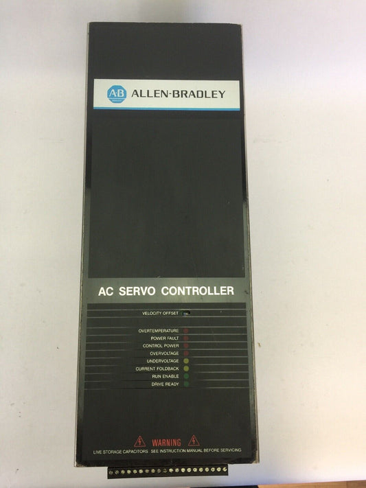 ALLEN BRADLEY 1391B-ESAA15-AQB AC SERVO CONTROLLER INPUT 230V 15A OUTPUT 210V
