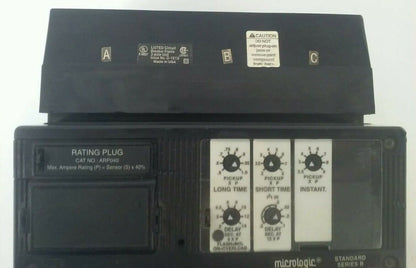 SQ.D ELECTRONIC CIRCUIT BREAKER LX36100 SER.IB 250A 3P 600V,100A TRIP ARP040