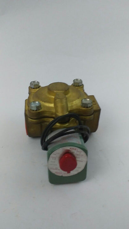 ASCO 8210D4 SOLENOID VALVE 100 VOLTS 50 HZ 120 VOLTS 60 HZ 6 WATTS