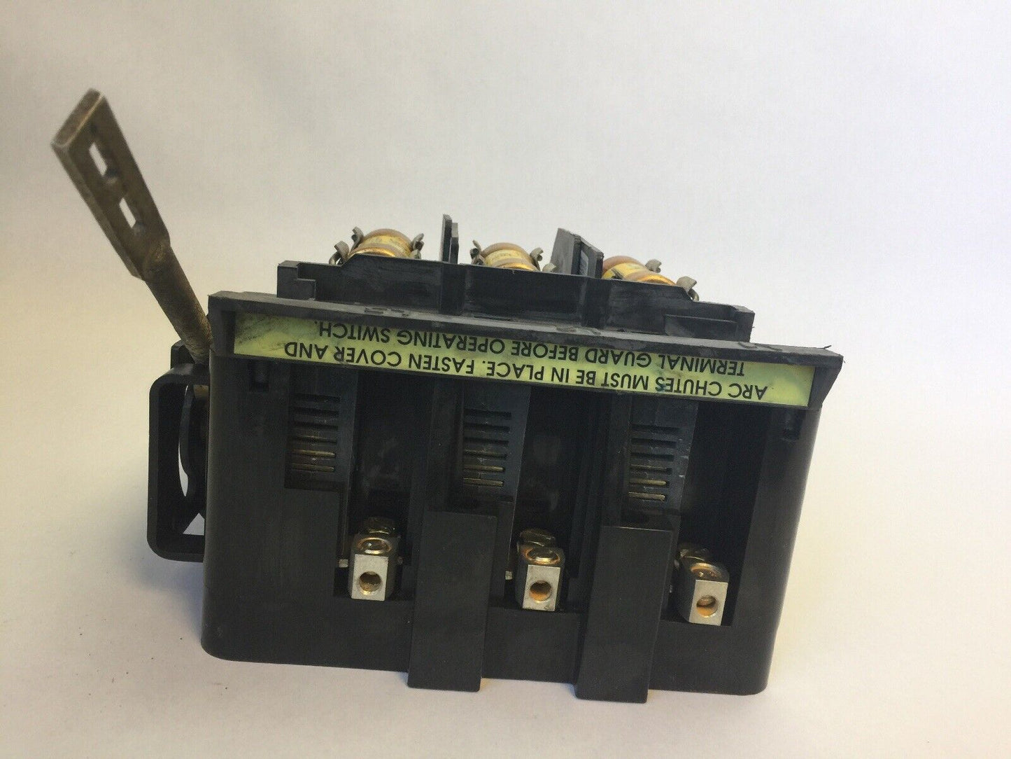 ALLEN BRADLEY 1494V-DS60 DISCONNECT SWITCH 60AMP 600VAC 50HP 250VDC 10HP SER A