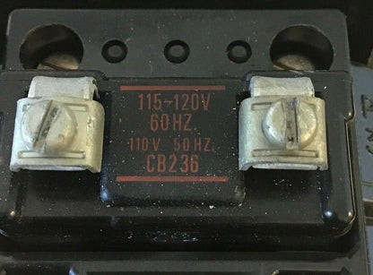 ALLEN BRADLEY 509-BOD STARTER SIZE 1 SER.B W/CB236 COIL W30 HEATER