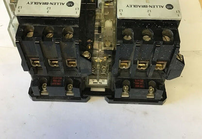 ALLEN BRADLEY 104-A45ND3 REVERSING CONTACTOR SER.C