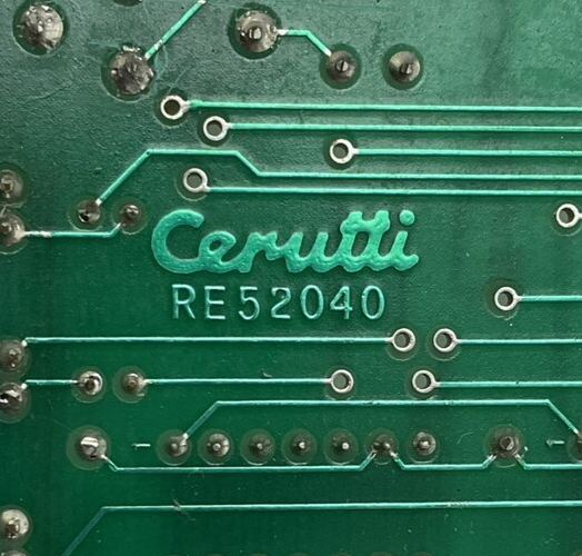 CERUTTI RE52040 SPEED AND CURRENT REGULATOR