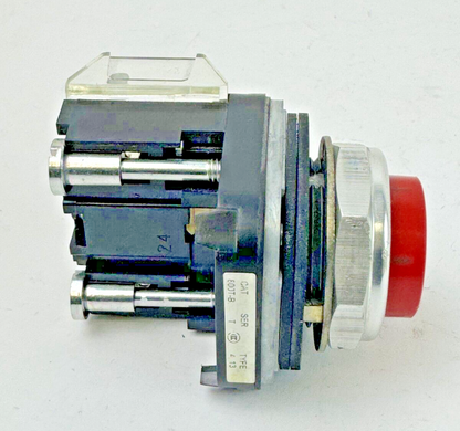 ALLEN-BRADLEY - 800T-B SER. T TYPE 4, 13 - RED PUSH BUTTON W/ 800T-XA SER. D