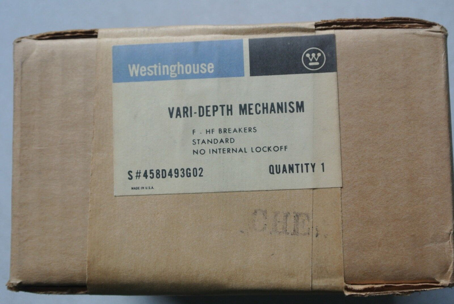 WESTINGHOUSE 458D493G02 VARI-DEPTH MECHANISM for F & HF BREAKERS - NEW SURPLUS