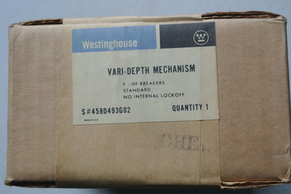 WESTINGHOUSE 458D493G02 VARI-DEPTH MECHANISM for F & HF BREAKERS - NEW SURPLUS