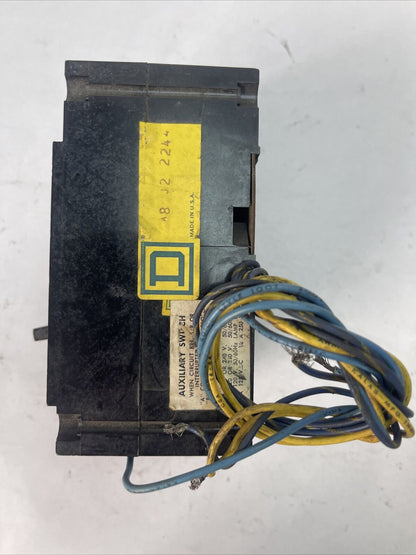 SQUARE D FAL3600311MS1352 CIRCUIT BREAKER 3AMP 600VAC 3P ADJ INST TRIP 7-22A