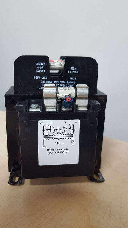 SIEMENS 150VA 105°C CONTROL TRANSFORMER W/ FUSE BLOCK 24-213-101-021 24213101021