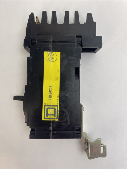 SQUARE D FH16020A CIRCUIT BREAKER 20AMP 277VAC 125VDC 1POLE