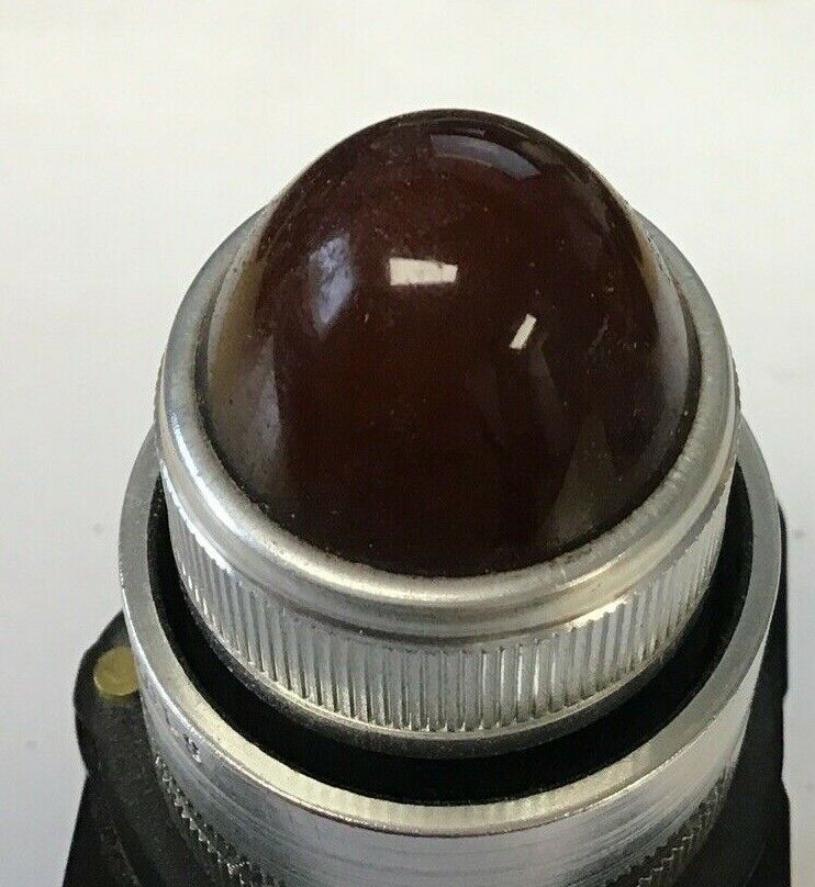 SQUARE D 9001 TP-21 120/110V 60/50CY AMBER/ORANGE PILOT LIGHT