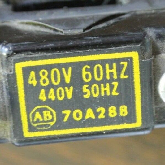 ALLEN-BRADLEY 70A288 COIL SIZE 0 440-480V, 50-60Hz  NEW SURPLUS  LOT of 5