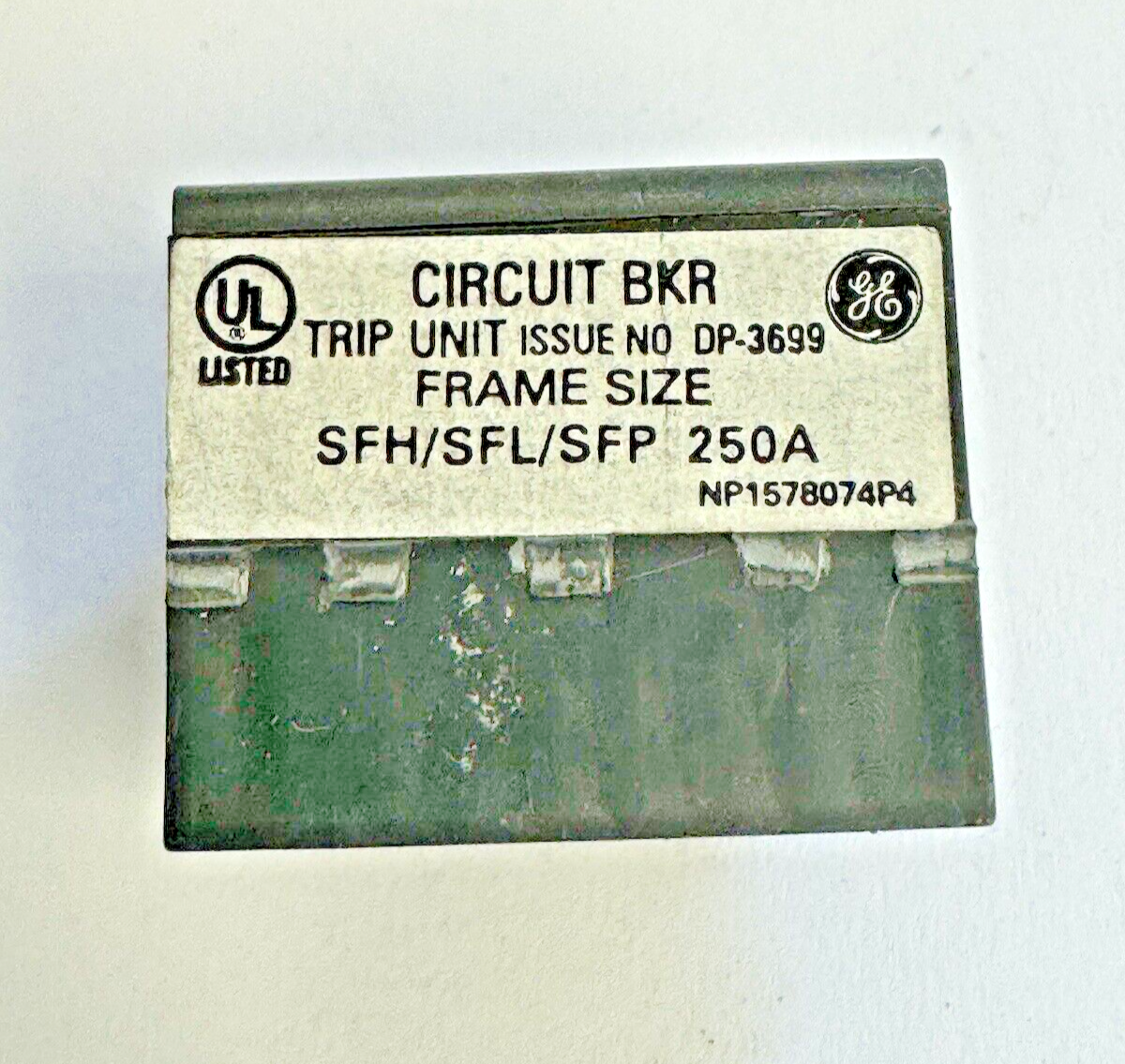 GE - SRPF250A110 - RATING PLUG W/ ADJUSTABLE INSTANTANEOUS TRIP - 110A