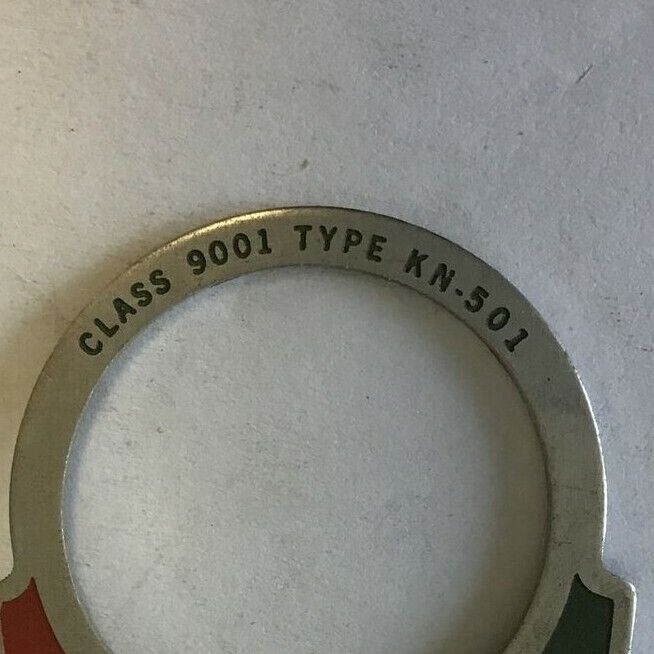 SQUARE D 9001 KN-501 LEGEND PLATE START/STOP***LOTOF11***