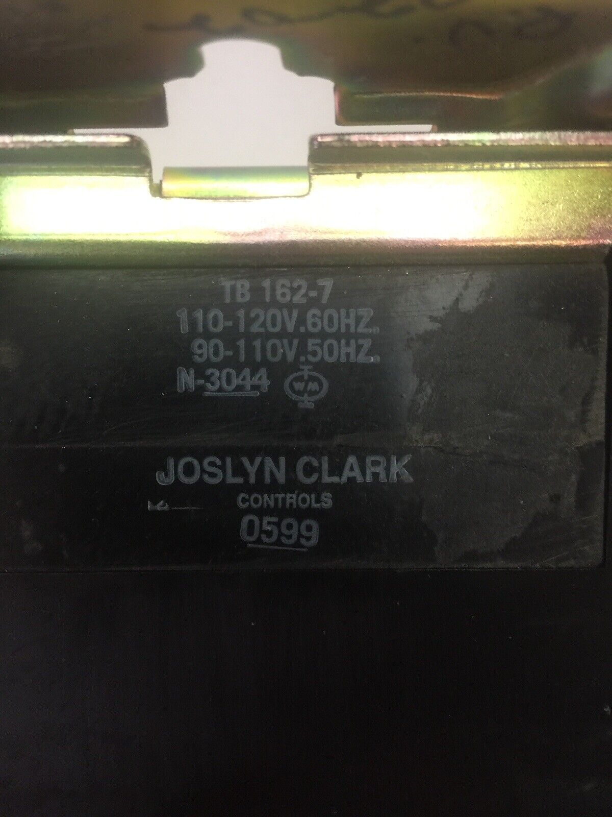 JOSLYN CLARK T77U043-76 TM CONTACTOR SIZE 3 100A 600VAC 3PH 50HP COIL 110-120V