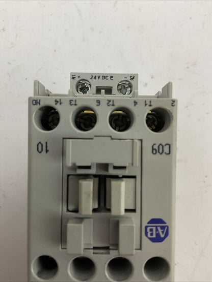 ALLEN BRADLEY ECONOMY STARTER (140M-C2E-B16 1.0-1.6A + 100-C09E*10 COIL 24VDC)
