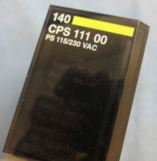 MODICON SCHNEIDER AUTOMATION 140 CPS 111 00 POWER SUPPLY MODULE 115/230VAC 3A